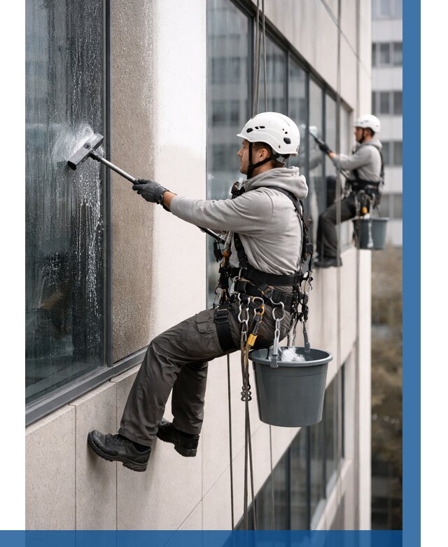 Мойка фасадов зданий в Сыктывкаре под ключ от 361 р. | ВЫСОТНИК-Скт