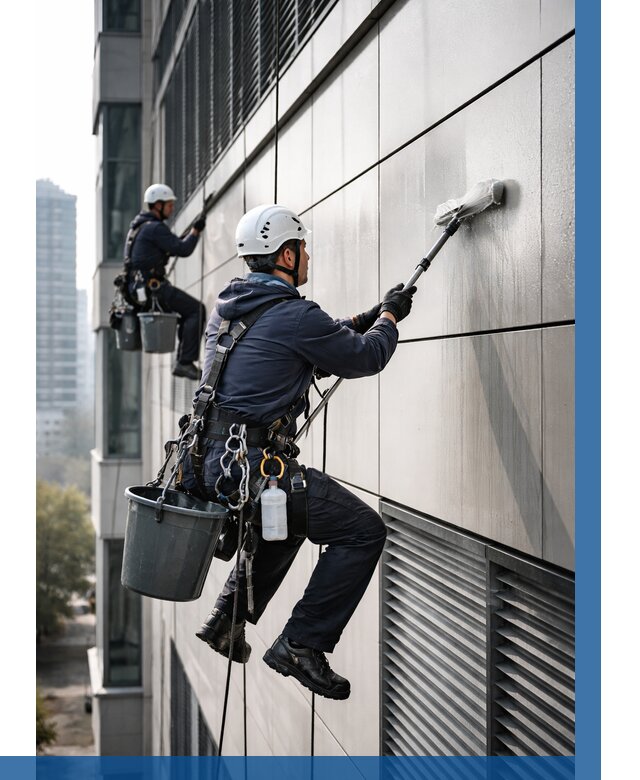 Мойка вентилируемого фасада в Сыктывкаре от 258 р. | ВЫСОТНИК-Скт