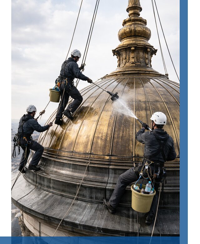 Мойка куполов и шпилей в Сыктывкаре от 8249 р. - заказать | ВЫСОТНИК-Скт