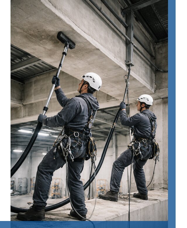 Обеспыливание потолочных конструкций в Сыктывкаре от 258 р. |ВЫСОТНИК-Скт