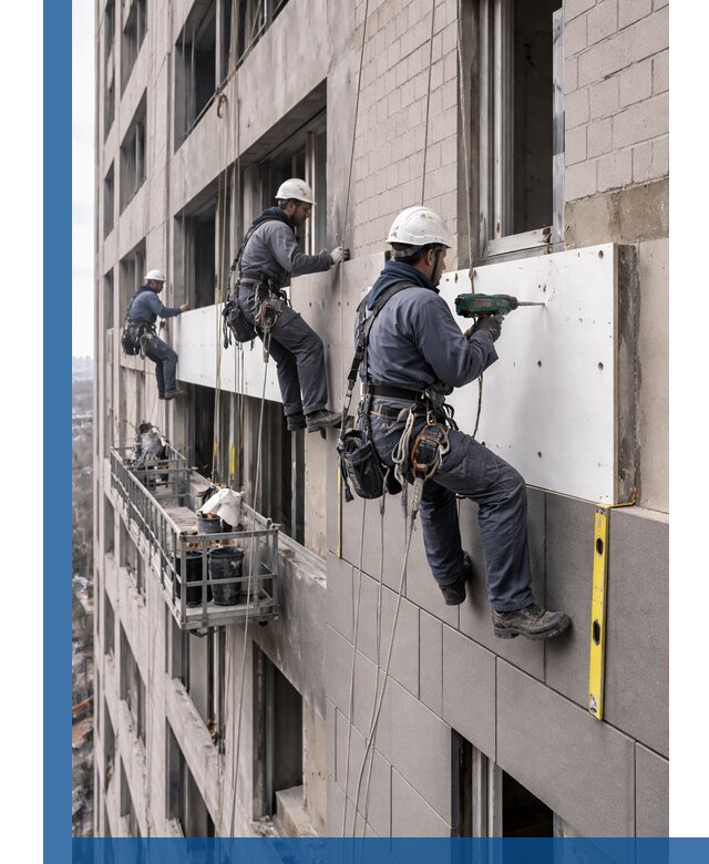 Монтаж фасадных термопанелей высокого качества в Сыктывкаре