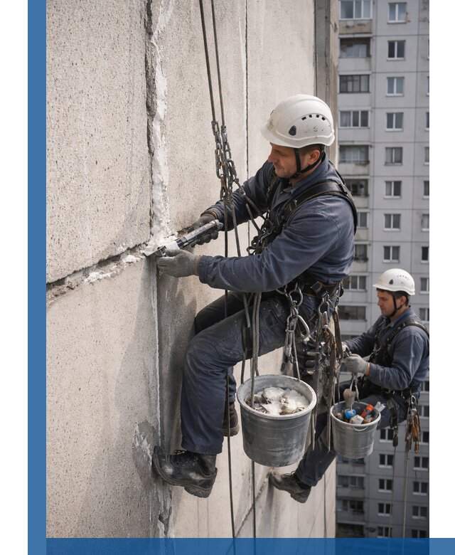 Утепление межпанельных швов в Сыктывкаре профессионально и надежно