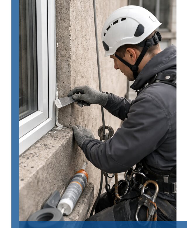 Герметизация монтажных швов окон в Сыктывкаре с гарантией качества