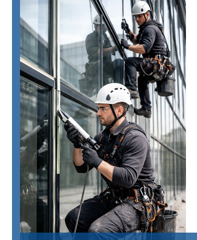 Герметизация витражных швов в Сыктывкаре для зданий и фасадов