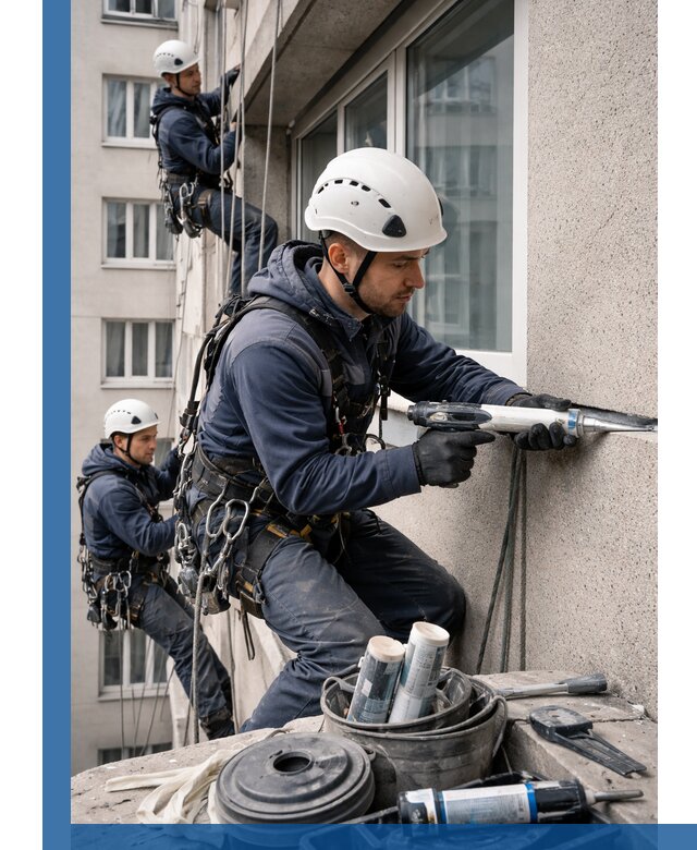 Герметизация швов лоджии в Сыктывкаре профессионально и надежно