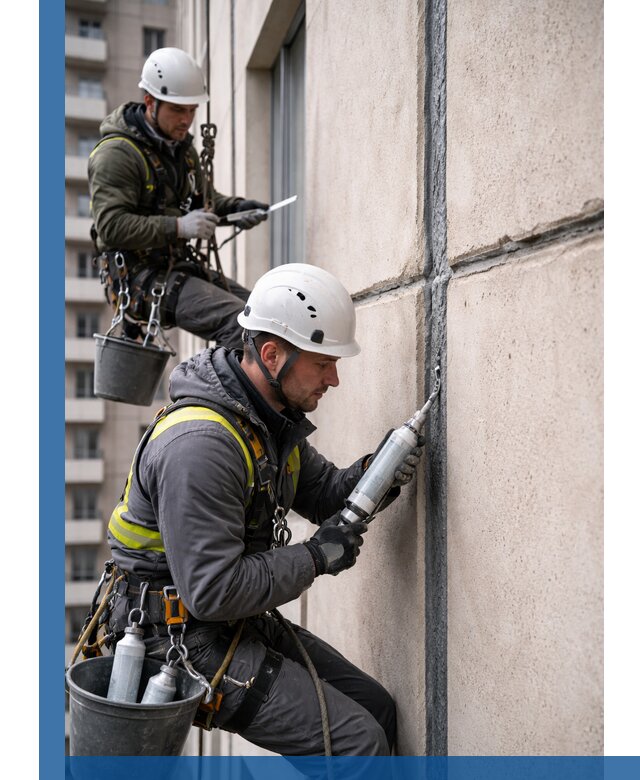 Герметизация деформационных швов фасада в Сыктывкаре качественно