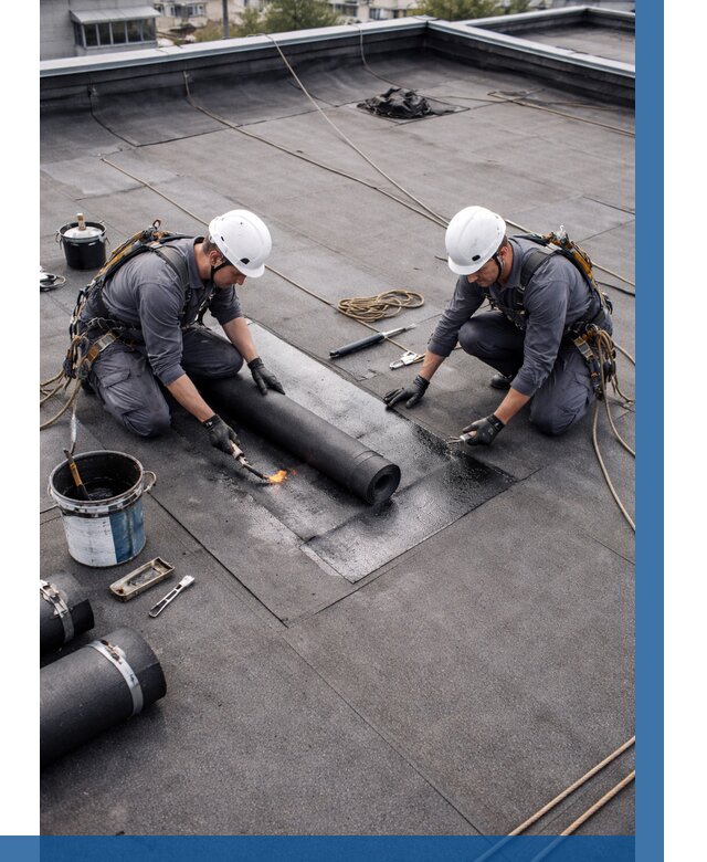 Ремонт мягкой кровли под ключ в Сыктывкаре от 722 р. | ВЫСОТНИК-Скт