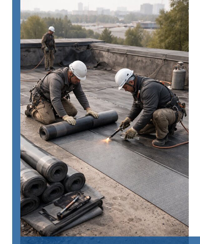 Монтаж мягкой кровли в Сыктывкаре профессионально и надежно