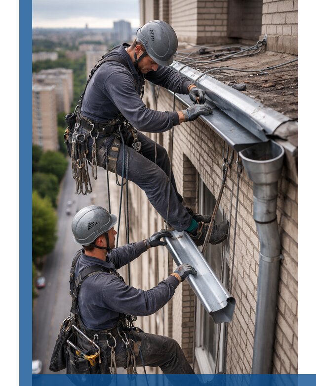 Ремонт водосточных желобов в Сыктывкаре, быстро и качественно