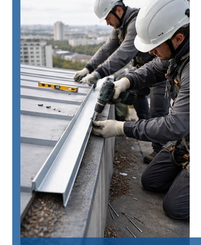 Монтаж капельника на кровле в Сыктывкаре с гарантией качества