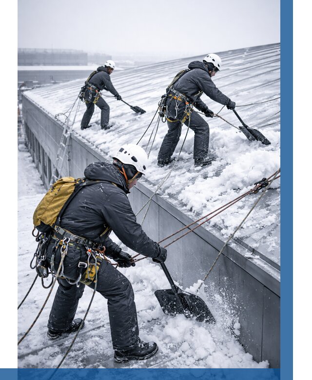 Очистка навесов от снега в Сыктывкаре от 4640 р. | ВЫСОТНИК-Скт