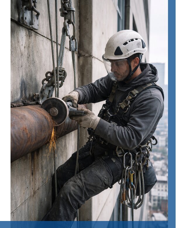 Резка металла на высоте в Сыктывкаре по цене от 4640 р. | ВЫСОТНИК-Скт