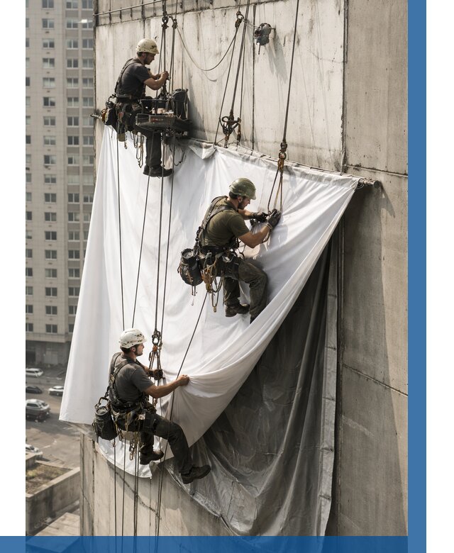 Замена баннерного полотна в Сыктывкаре от 6702 р. | ВЫСОТНИК-Скт—заказать