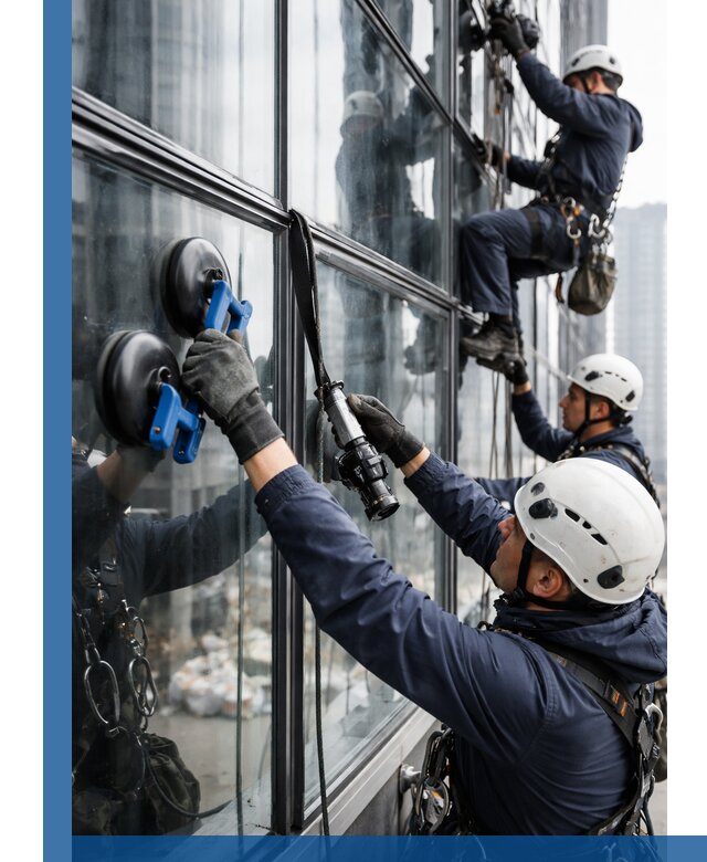 Радиусное остекление фасадов под ключ в Сыктывкаре с гарантиями