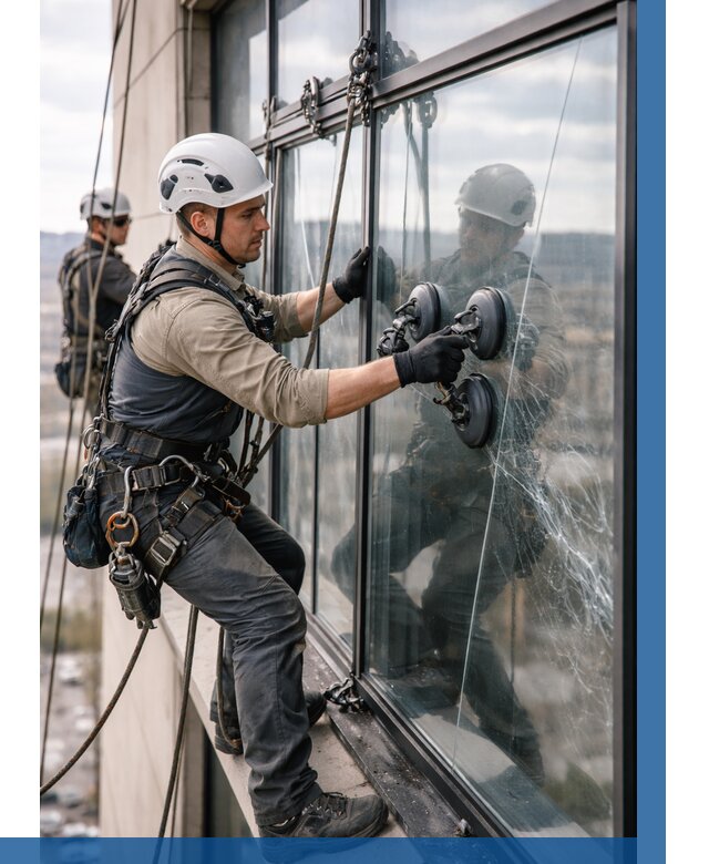 Замена стекла в витраже в Сыктывкаре под ключ от 8764 р. | ВЫСОТНИК-Скт