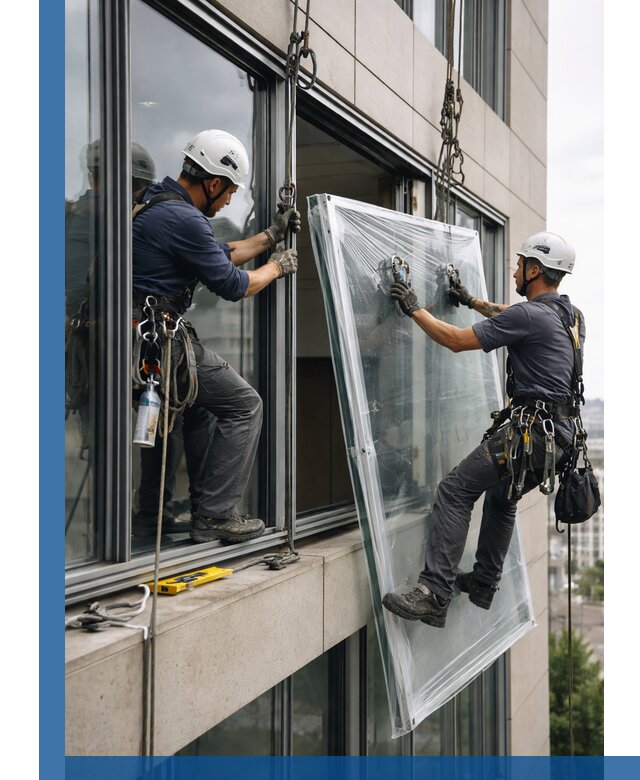 Профессиональная замена стекла в витраже в Сыктывкаре с гарантией