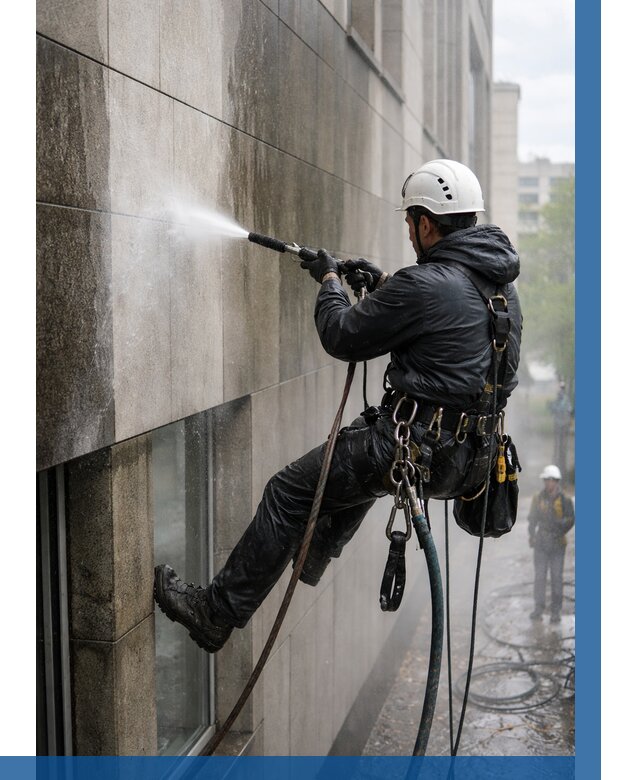 Гидроструйная очистка поверхностей в Сыктывкаре от 876 р. | ВЫСОТНИК-Скт