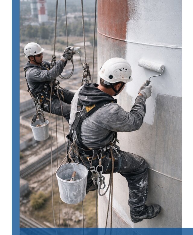 Покраска дымовых труб в Сыктывкаре: антикоррозийная защита и восстановление