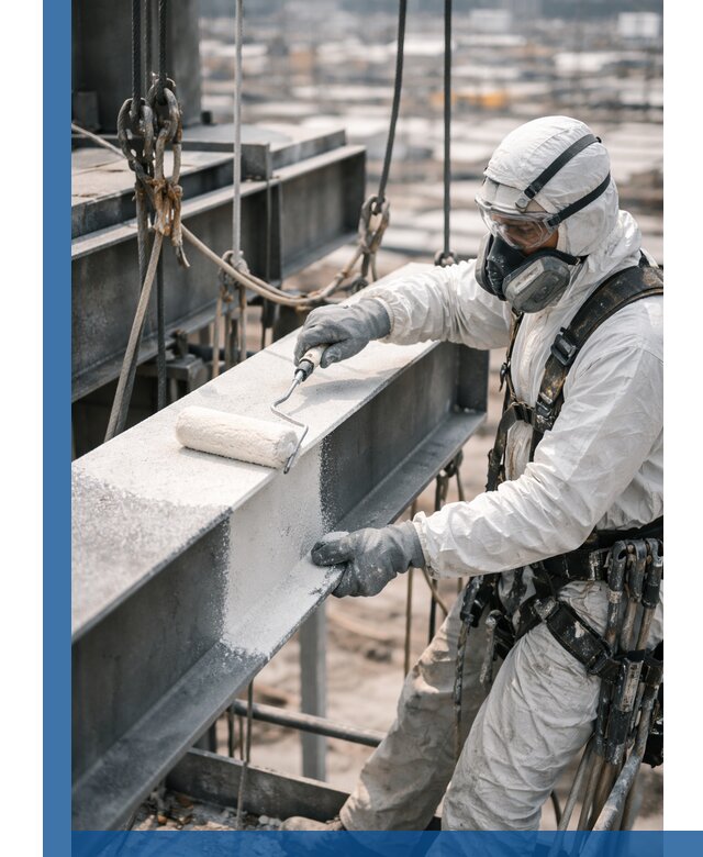 Профессиональная огнезащитная обработка металлоконструкций в Сыктывкаре