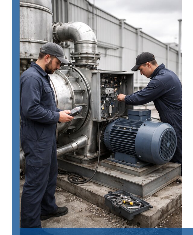 Техническое обслуживание промышленного оборудования в Сыктывкаре