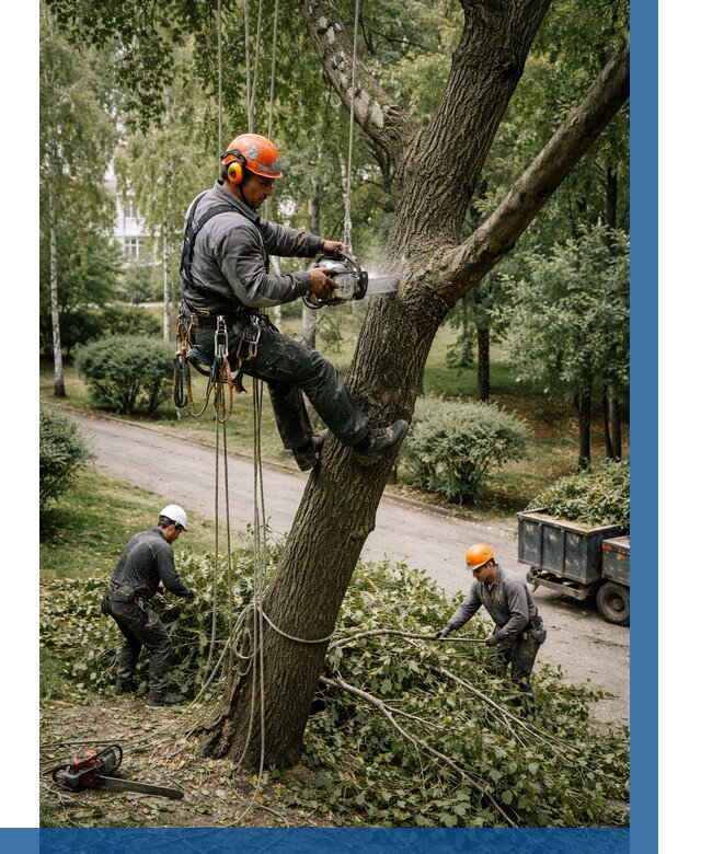 Кронирование деревьев в Сыктывкаре от 6702 р. | ВЫСОТНИК-Скт