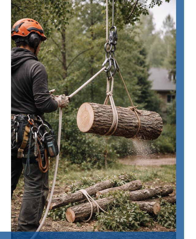 Валка деревьев частями в Сыктывкаре от 7733 р. | ВЫСОТНИК-Скт